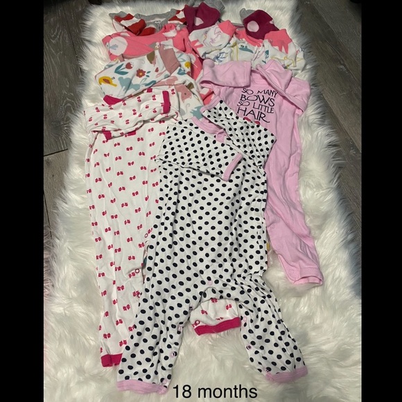 Baby Girl Clothing / Shoes / Accessories Bundle - Picture 7 of 15